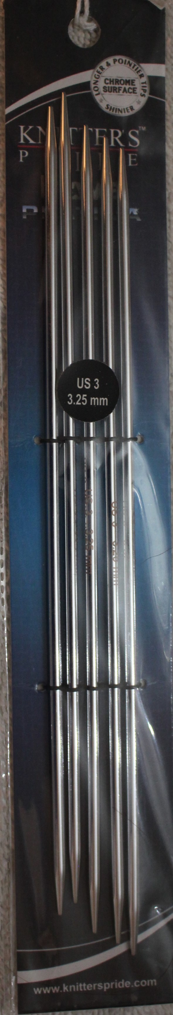 Nova Platina Double Point Size US 3/8in